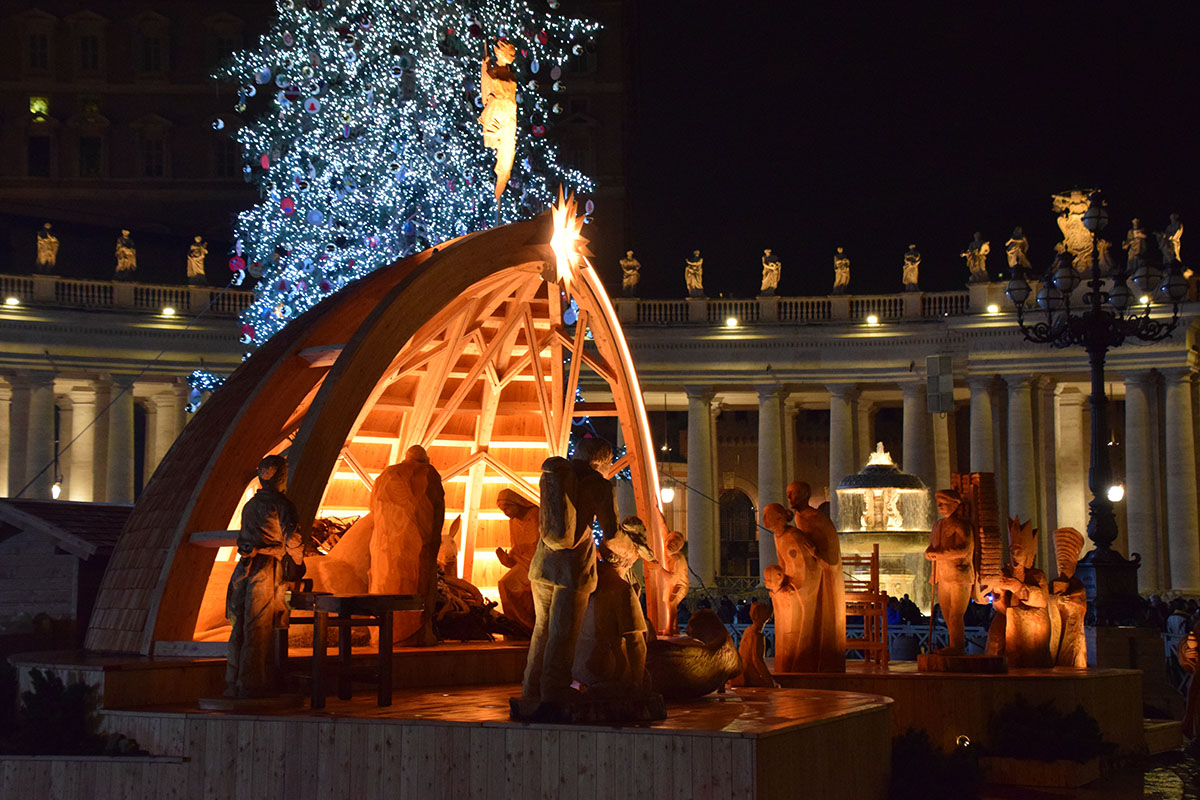  Dalla Carnia il Presepe di Natale 2022 in Vaticano